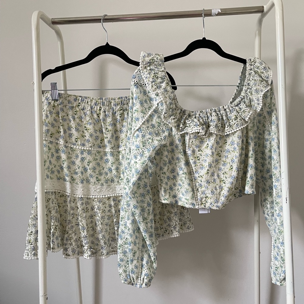 House of Harlow 1960 matching coordination set